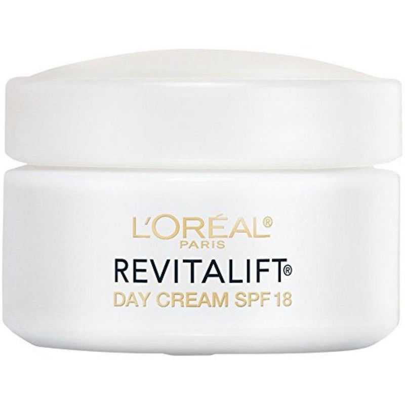 L'Oreal L'Oreal L'Oral Paris Revitalift Anti-Wrinkle Firming Day Cream SPF 18 Sunscreen, 1.7 Oz Skin Care Lavender