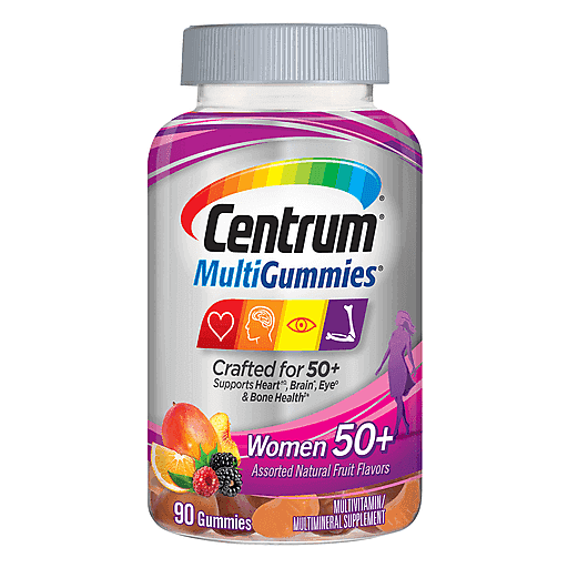 Centrum Centrum MultiGummies Gummy Multivitamin For Women 50 Plus, With V Vitamins & Supplements