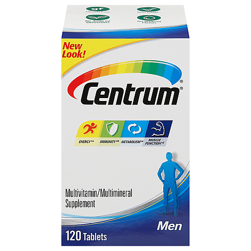 Centrum Centrum MultiVitamin For Men - 120 Tablets Vitamins & Supplements