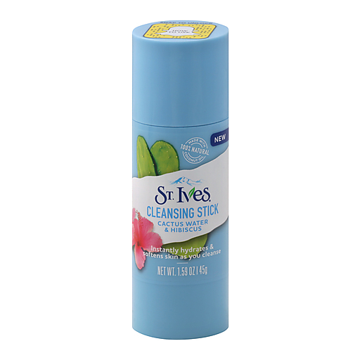 St Ives St Ives Hydration Cactus Water & Hibiscus Cleansing Stick - 1.59oz Water