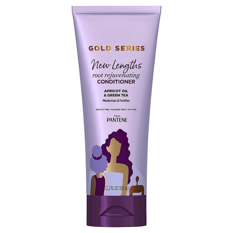 Pantene Pantene Gold Series Root Rejuvenating Conditioner With Apricot Oil & Green Tea - 11.1 Fl Oz Conditioners