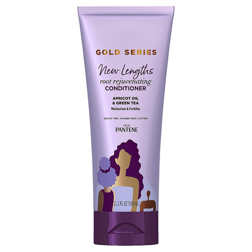 Pantene Pantene Gold Series Root Rejuvenating Conditioner With Apricot Oil & Green Tea - 11.1 Fl Oz Conditioners