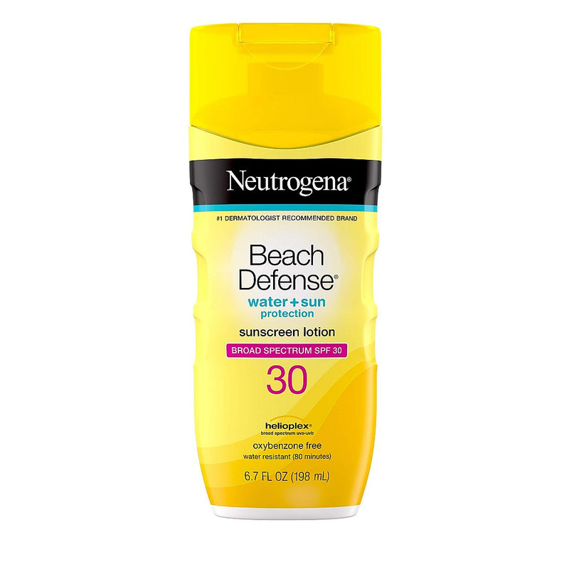 Neutrogena Neutrogena Beach Defense Water + Sun Protection Sunscreen Lotion SPF 30 6.7 Fl Oz Lotion & Moisturizer
