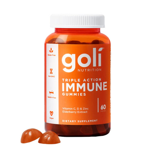 Goli Nutrition Goli Nutrition Triple Action Immune Gummies, 60 Gummies Vitamins & Supplements