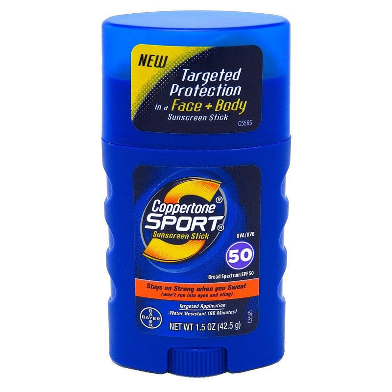 Coppertone Coppertone Sport SPF 50 Sunscreen Stick 1.50 Oz Sunscreen