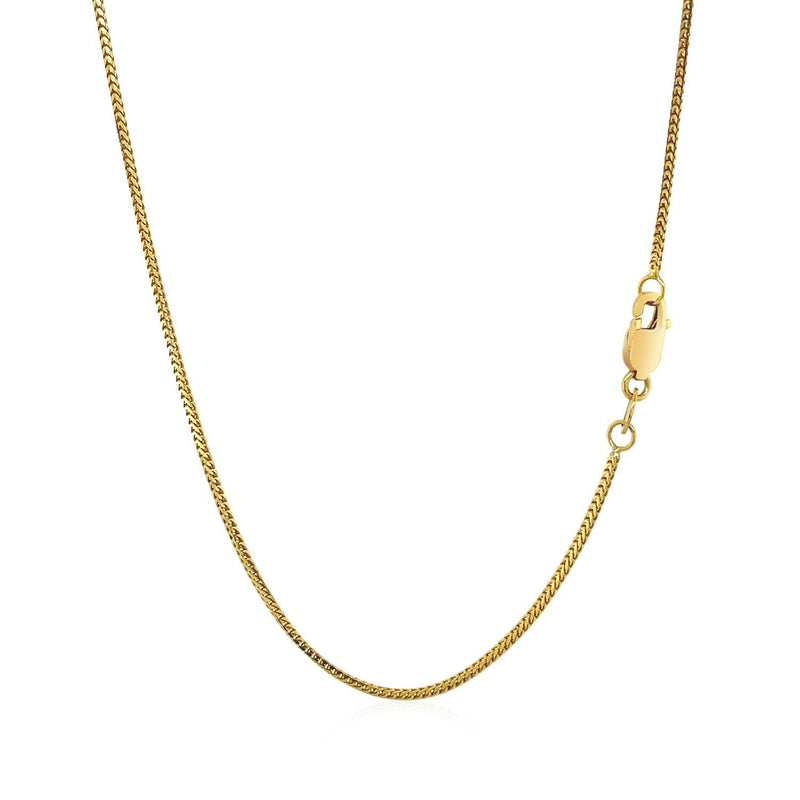 Bids.com 14k Yellow Gold Franco Chain 0.9mm Necklaces