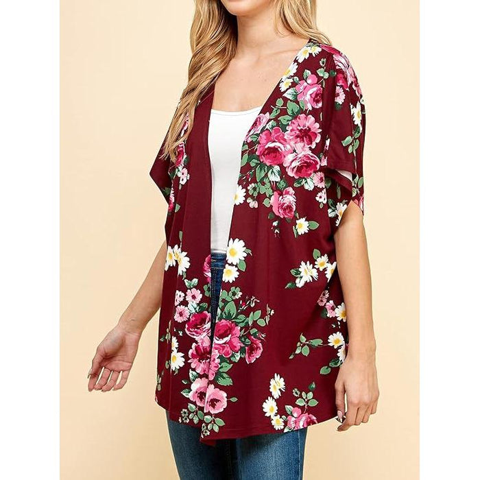 Annva Women Floral Kimono