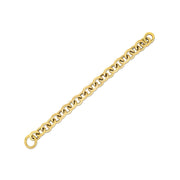 Bids.com 14k Yellow Gold Round Link Bracelet (11.60 mm) Bracelets