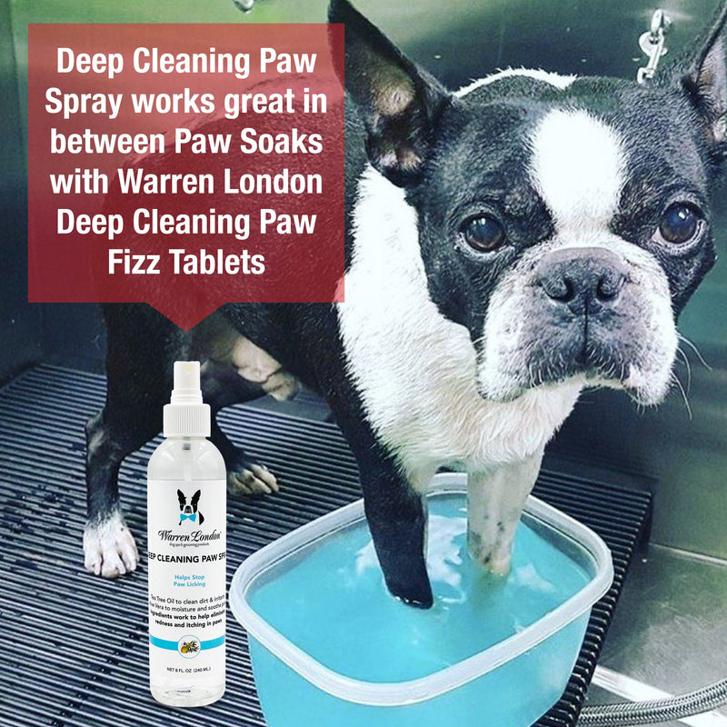 Warren London Deep Cleaning Paw Spray for Dogs Spa Product