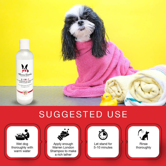 Warren London - Warren London - 2-in-1 Puppy Shampoo & Conditioner