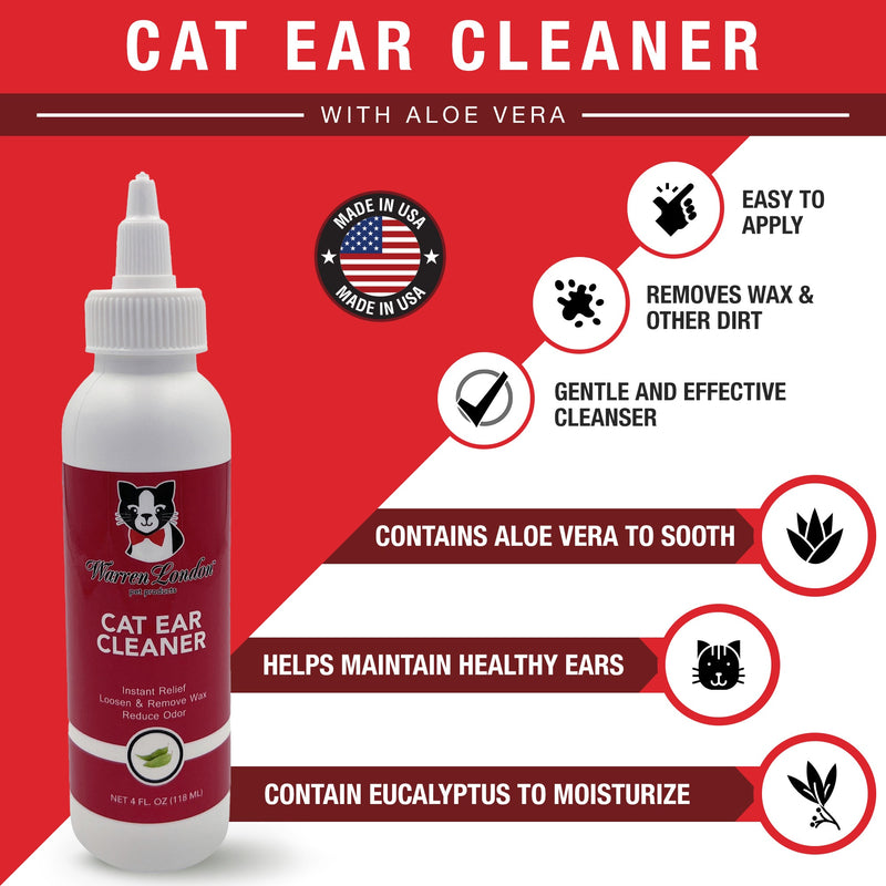 Warren London Cat Ear Cleaner Cat Supplies