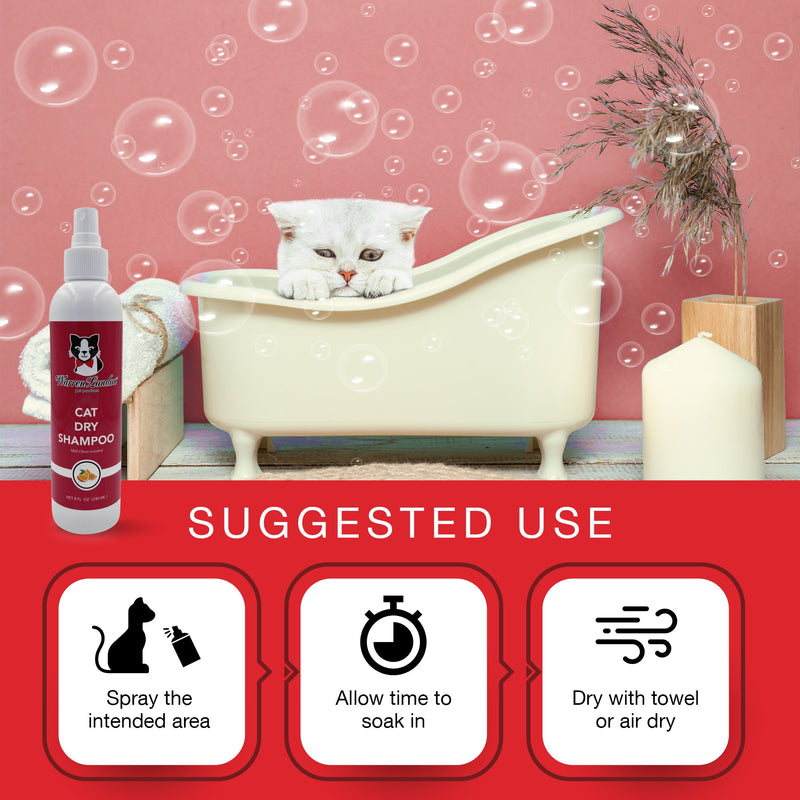 Warren London Cat Dry Shampoo - Citrus Cat Supplies