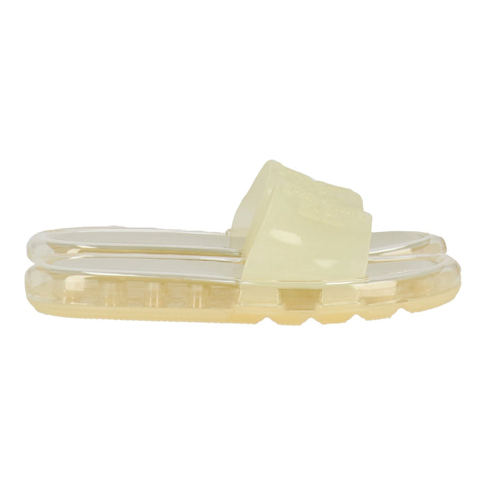 Womens Ivory Bubble Jelly Sandal