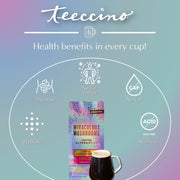 Teeccino Chaga Ashwagandha Butterscotch Cream Mushroom Herbal Coffee Herbal Coffee
