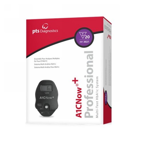 PTS Diagnostics PTS Diagnostics A1C Now+ System Monitor With Test Strips Medical Supplies