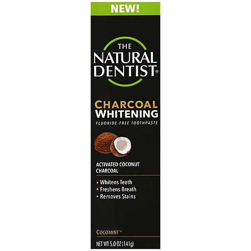 The Natural Dentist The Natural Dentist Charcoal Whitening Cocomint Toothpaste - 5oz Toothpaste