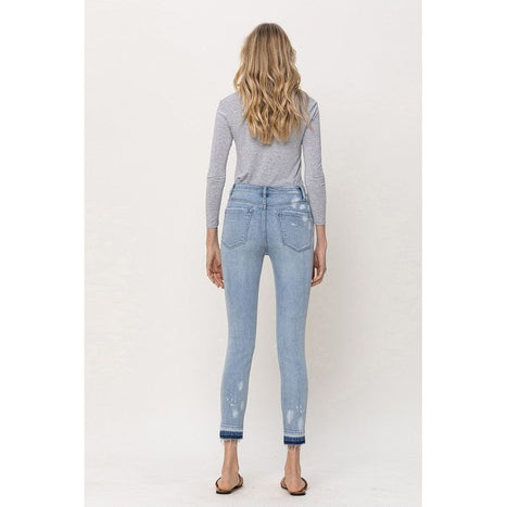 Mid Rise Crop Skinny