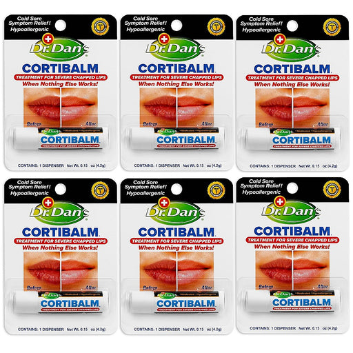 Dr. Dan's Dr. Dan's Cortibalm Lip Balm For Chapped Lips Lip Balms & Treatments