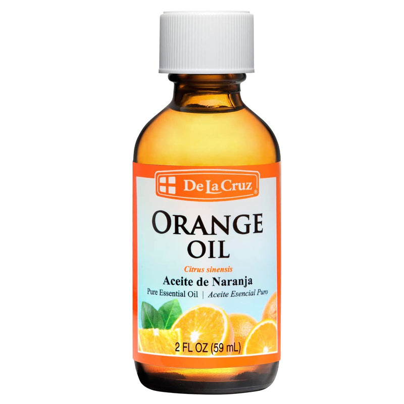 De La Cruz De La Cruz Pure Orange Oil Essential Oil Humidifier & Aromatherapy Diffuser 2 Fl Oz Oranges