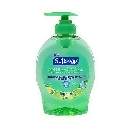 Softsoap Softsoap Antibacterial Hand Soap With Moisturizers Fresh Citrus Soap & Lotion Dispensers White Smoke