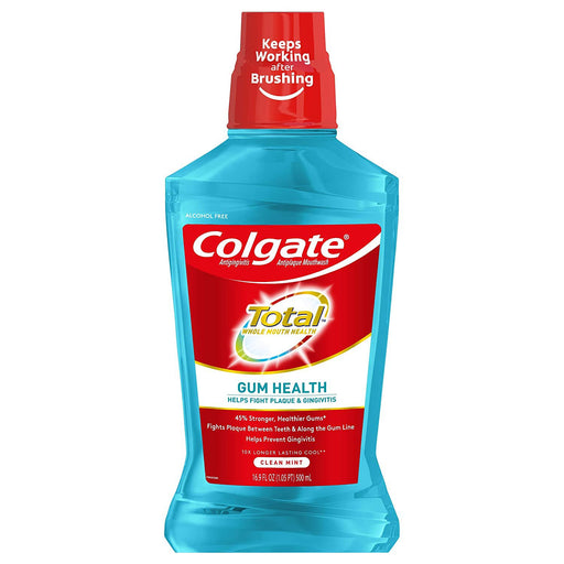 Colgate Colgate Total Mouthwash For Gum Health, 500 mL (16.9 Fl Oz) Mouthwash