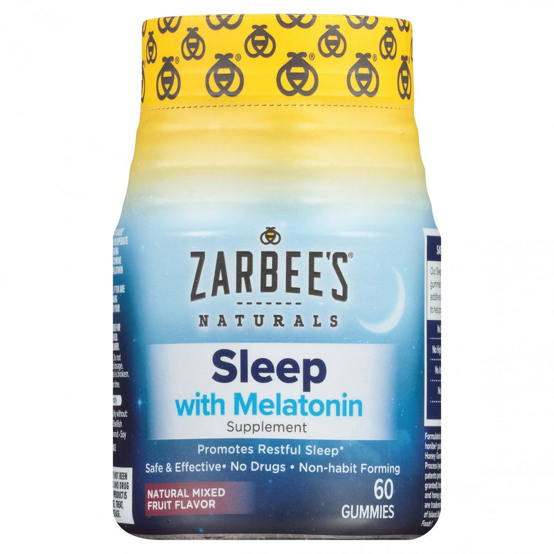 Zarbee's Zarbee’s® Sleep with Melatonin Supplement Gummies – Mixed Fruit Health & Beauty
