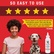 Warren London Instant Ear Cleaner For Dogs 4 oz or 12 oz - Removes Wax and Odor Spa Product
