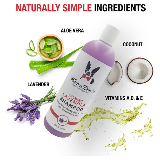Warren London - Warren London - Calming Lavender Dog Shampoo w/Aloe Vera & Essential Oils - Professional Size
