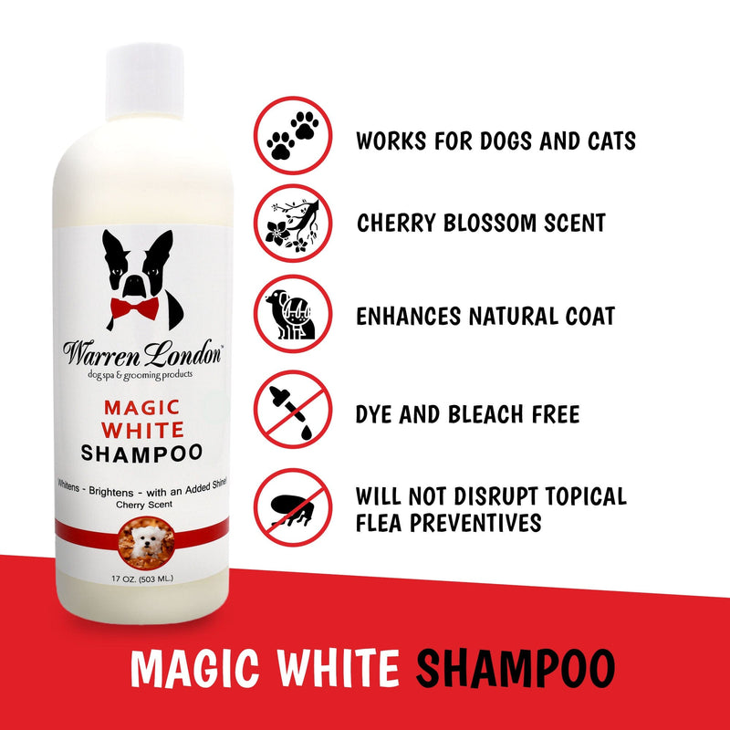 Warren London Magic White - Brightening Shampoo - Professional Size Grooming Size Product