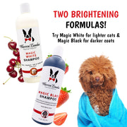 Warren London Magic White Brightening Dog Shampoo - Cherry Scented - 17oz Dog Shampoo