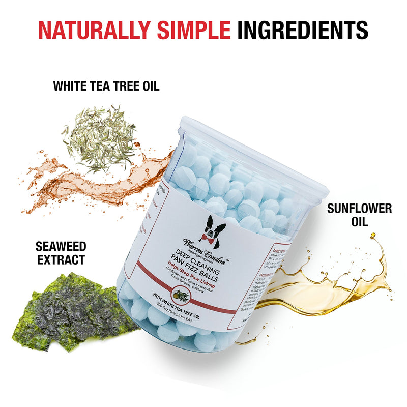 Warren London Deep Cleaning Paw Fizz Balls - Professional Size Grooming Size Product