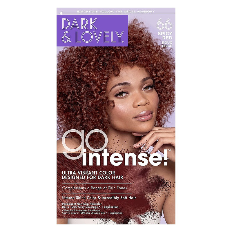 Dark & Lovely Dark and Lovely Go Intense Permanent Hair Color Spicy Red 66 Hair Color