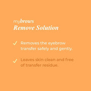 GodefroyBeauty MYBROWS TEMPORARY TATTOO REMOVAL Tattoo Care