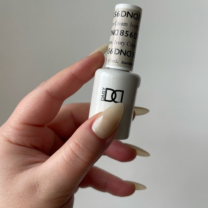 DND - Ivory Cream #856 - DND Gel Duo 1oz.