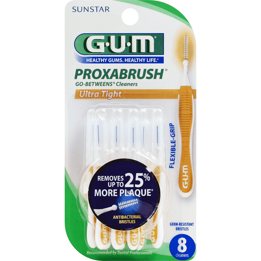 GUM GUM Proxabrush Go-Betweens Cleaners Ultra Tight Oral Care