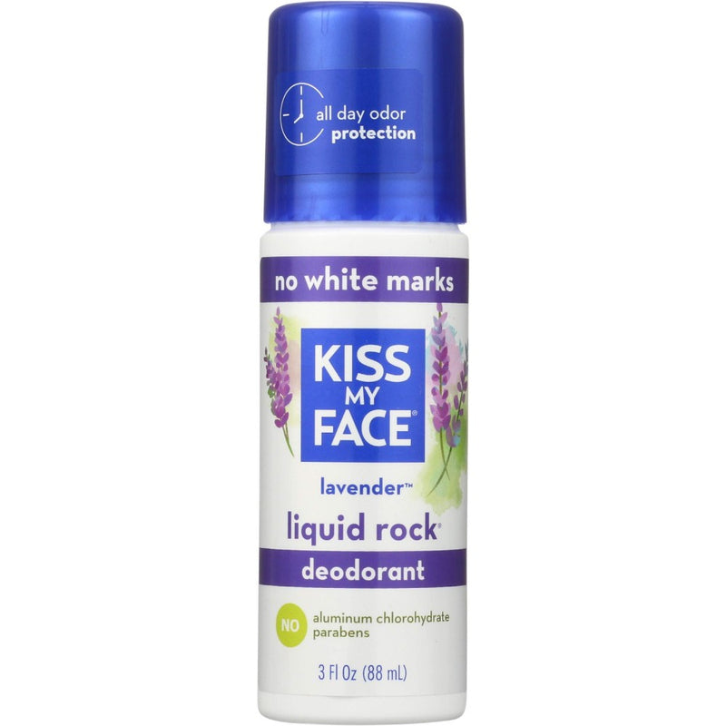 Kiss My Face Kiss My Face Deodorant Liquid Rock Roll On Lavender 3 Fl Oz Deodorant