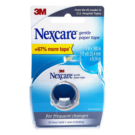 Nexcare Nexcare Gentle Paper Tape Dispenser - 10yd First Aid