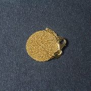 Bids.com 10k Yellow Gold Oval Cable Link Chain (0.97 mm) Necklaces