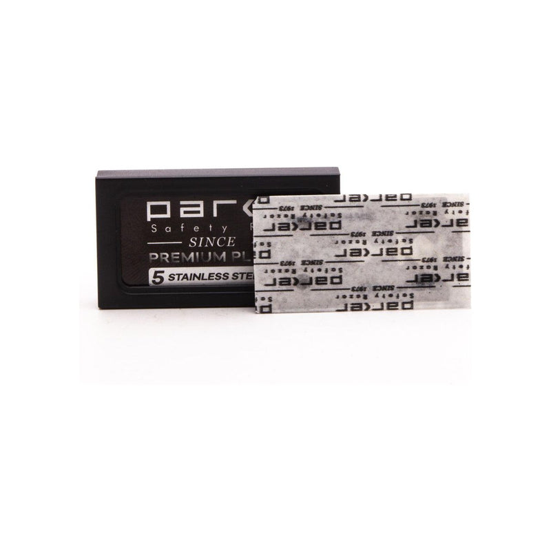 Parker Parker Premium Platinum Stainless Steel DE Razor Blade - 100 Blades Razor Blades