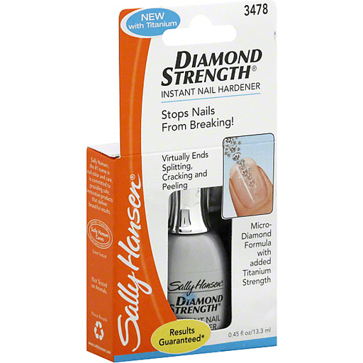 Sally Hansen Sally Hansen Diamond Strength Instant Nail Hardener 3478 Clear Nails