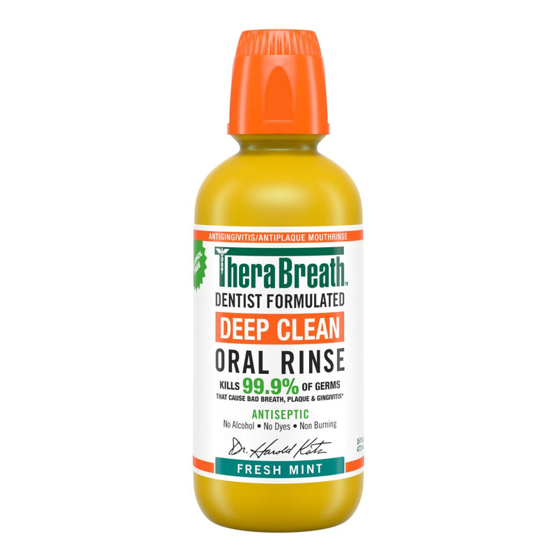 TheraBreath TheraBreath Deep Clean Antiseptic Oral Rinse - 16 Fl Oz Mouthwash
