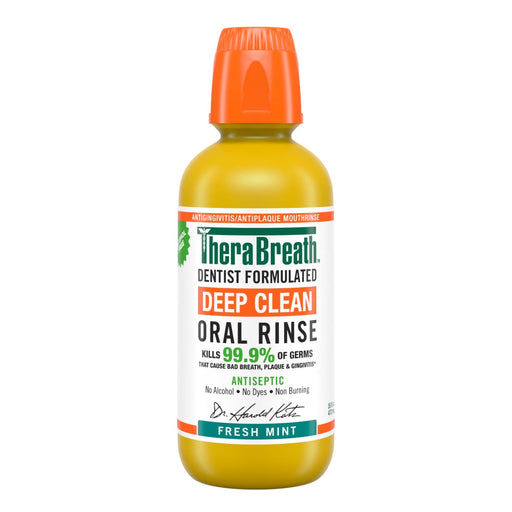 TheraBreath TheraBreath Deep Clean Antiseptic Oral Rinse - 16 Fl Oz Mouthwash