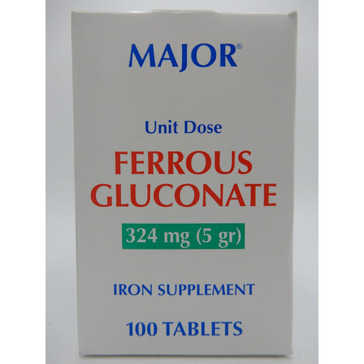 0 Major Ferrous Gluconate 324 Mg (5 Gr), 100 Unit DoseTablets 820555019001VL Sectional Sofa Units
