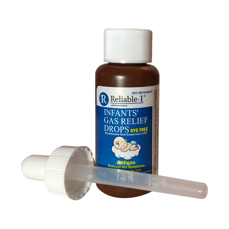 Reliable 1 Reliable 1 Infant Gas Relief Drops Dye Free 1oz ( 2 Pack ) Health Care