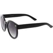 zeroUV Womens Designer Round Oversize Retro Fashion Sunglasses 8623 Sunglasses