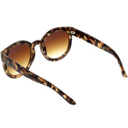 zeroUV Womens Designer Round Oversize Retro Fashion Sunglasses 8623 Sunglasses