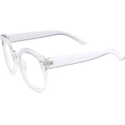 zeroUV Womens Designer Round Oversize Retro Fashion Sunglasses 8623 Sunglasses