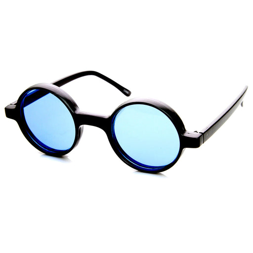 zeroUV Small Retro Round Lennon Style Color Lens Sunglasses 8631 Sunglasses