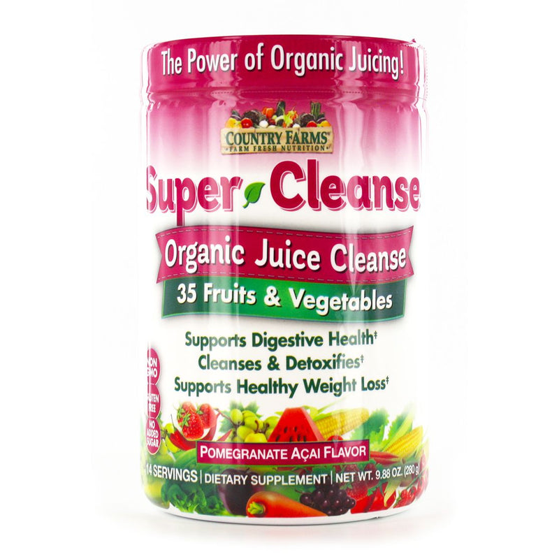 Country Farms Country Farms Super  Clns Pw 280 Gm Vitamins & Supplements