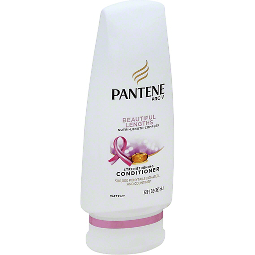 Pantene Pantene Pro-V Beautiful Lengths Conditioner, 12.0 Fl Oz Conditioners Light Gray